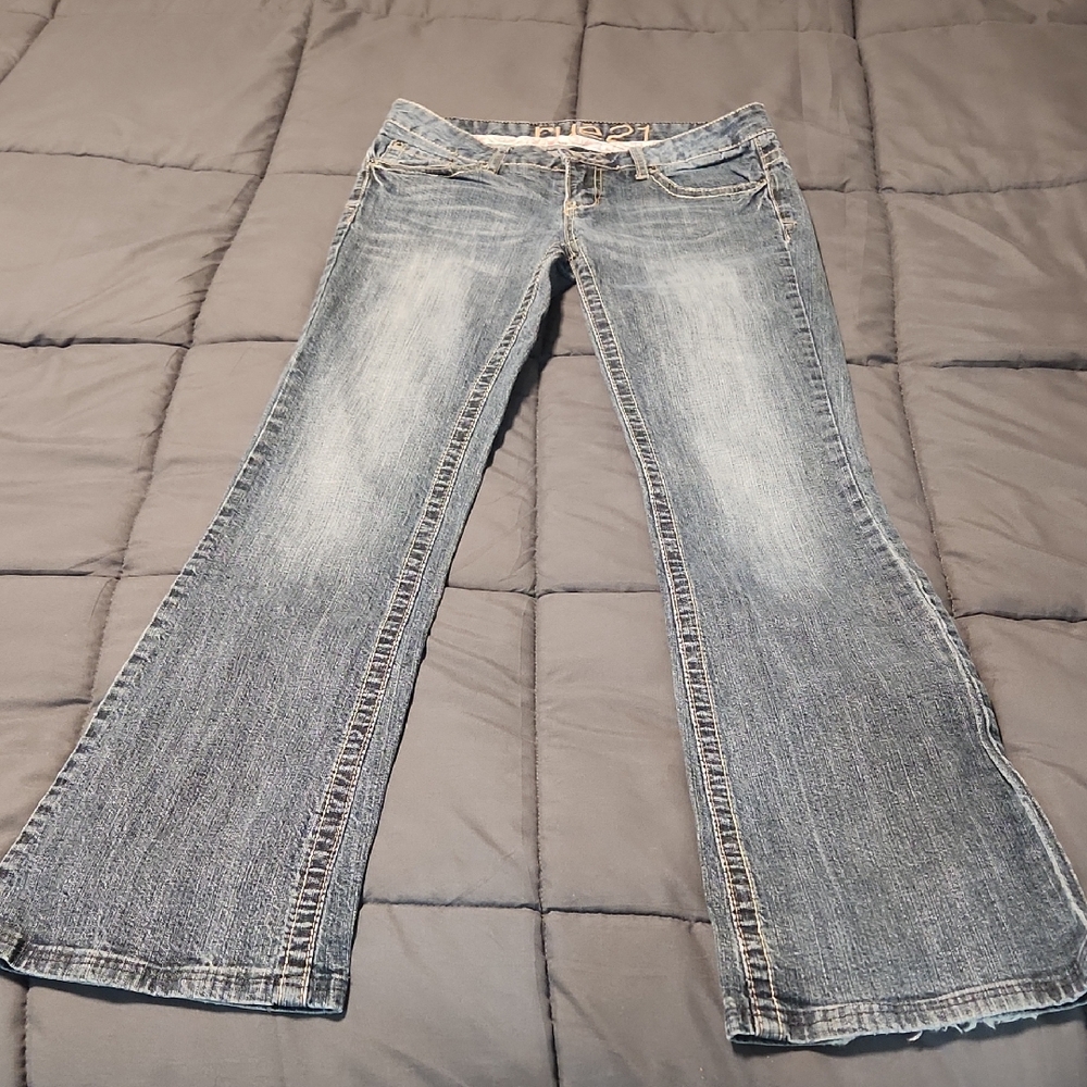 Rue21 Light Blue Flare Jeans